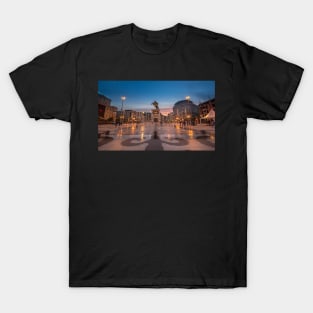 Skopje, North Macedonia at night T-Shirt